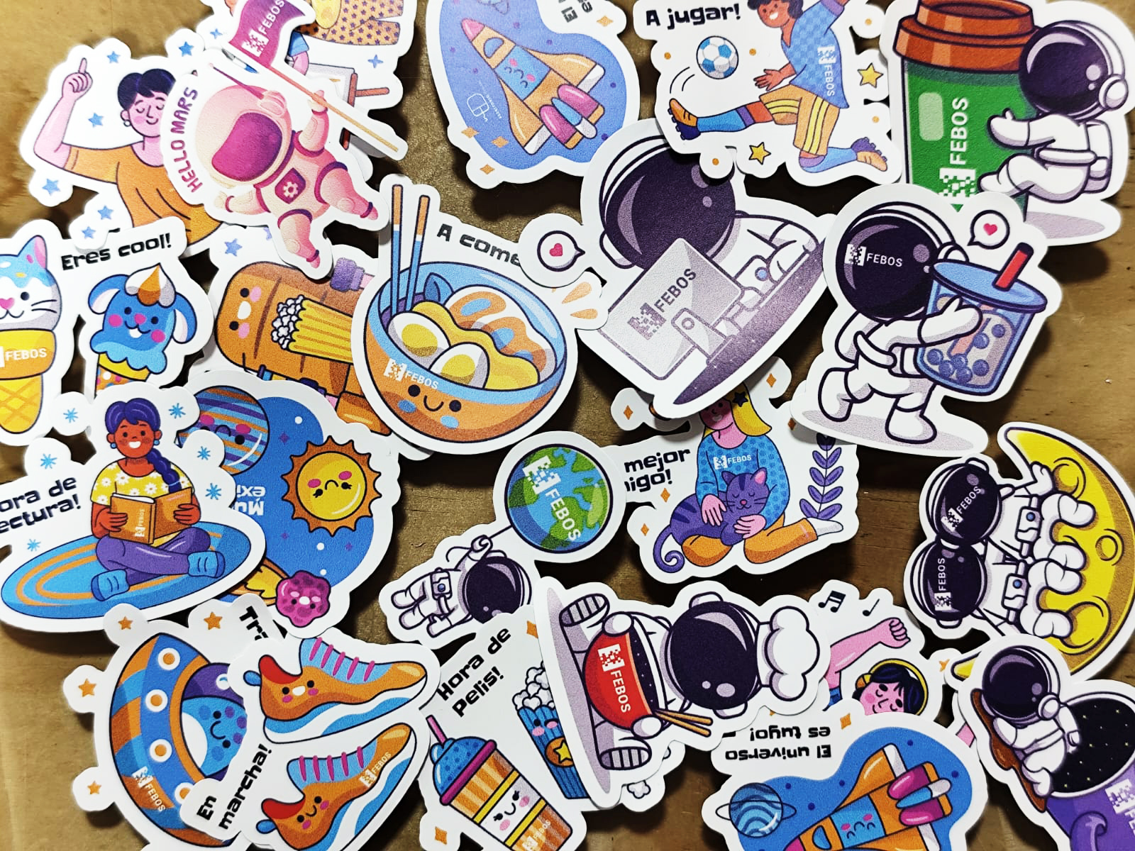 stickers Cortados Individualmente