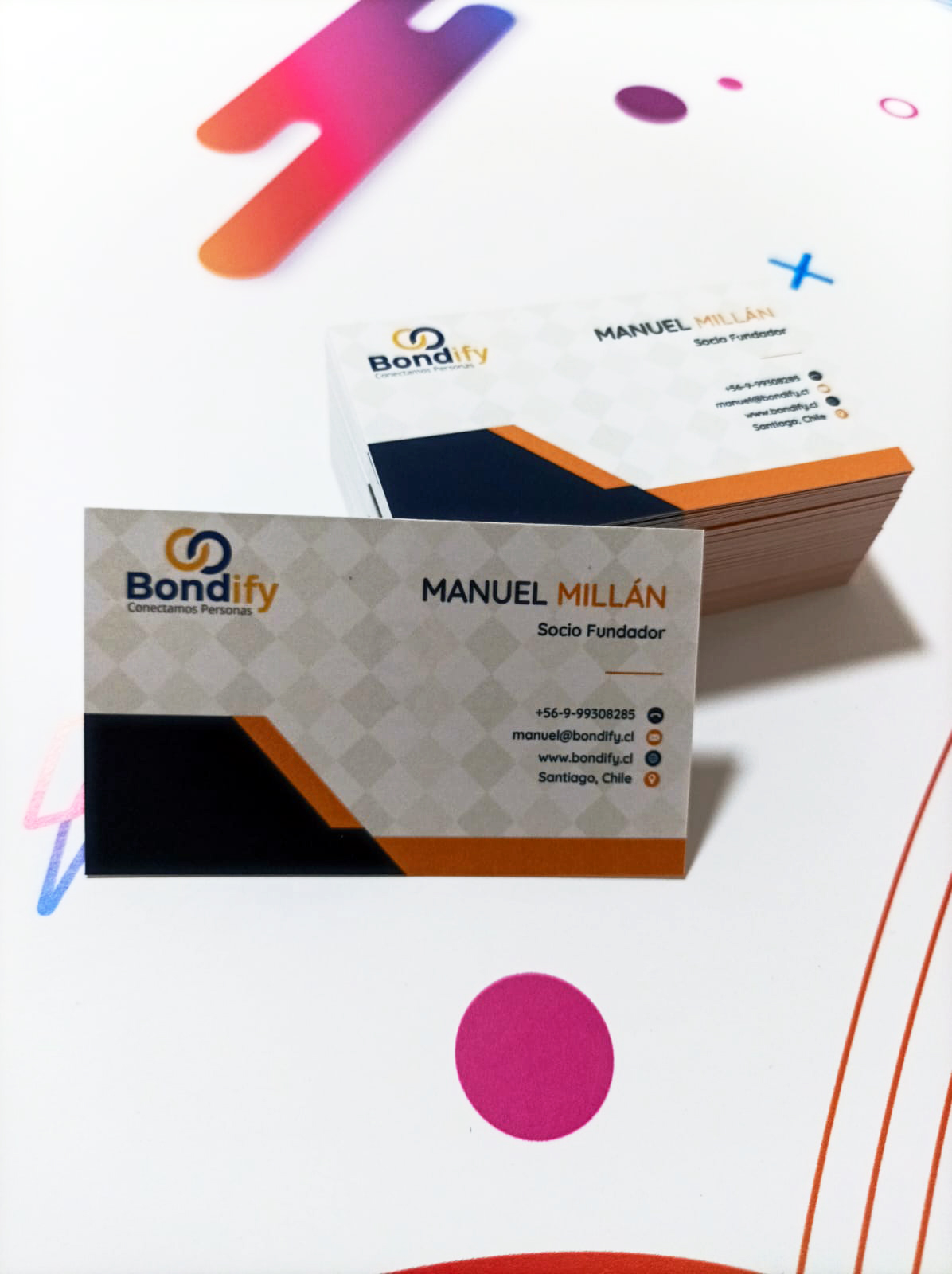 tarjetas de presentación