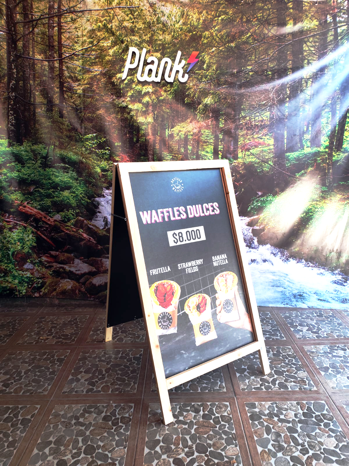 Paloma de madera con grafica intercambiable